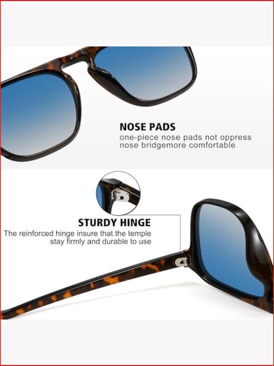 Polarized UV400 Retro Aviator Sunglasses for Men Women Classic Driving Running main image 4